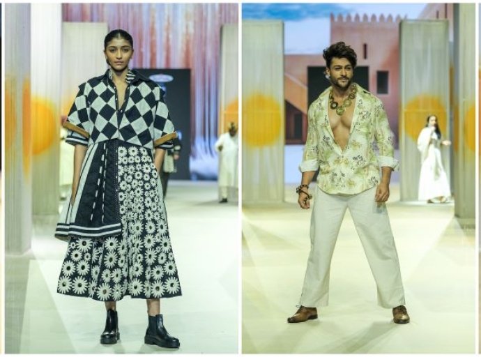 LFW showcases collections by five designers at Khadi India show